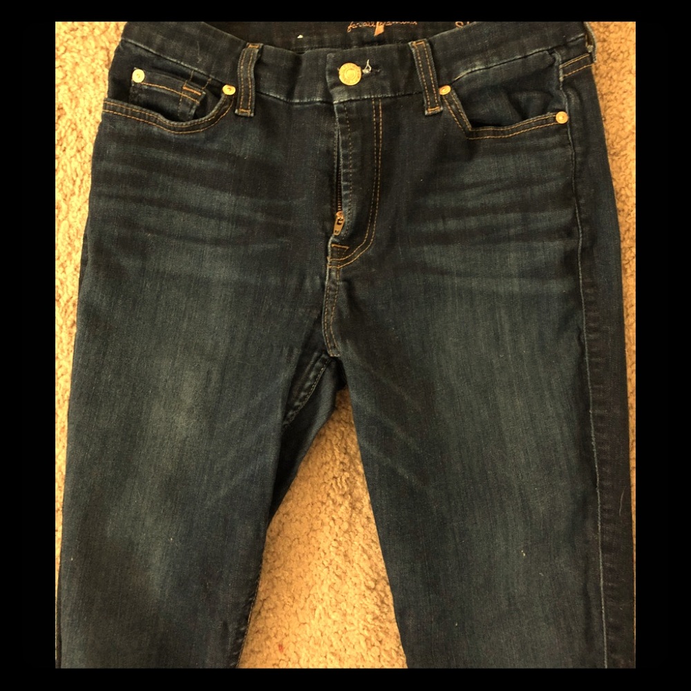 7 for all mankind skinny jeans